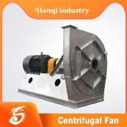 Special anticorrosion and explosion-proof high pressure centrifugal fan for crematorium