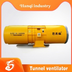 Permanent magnet variable frequency tunnel fan